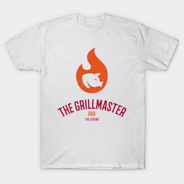 The Dad, The Grillmaster, The Legend T-Shirt by All About Nerds